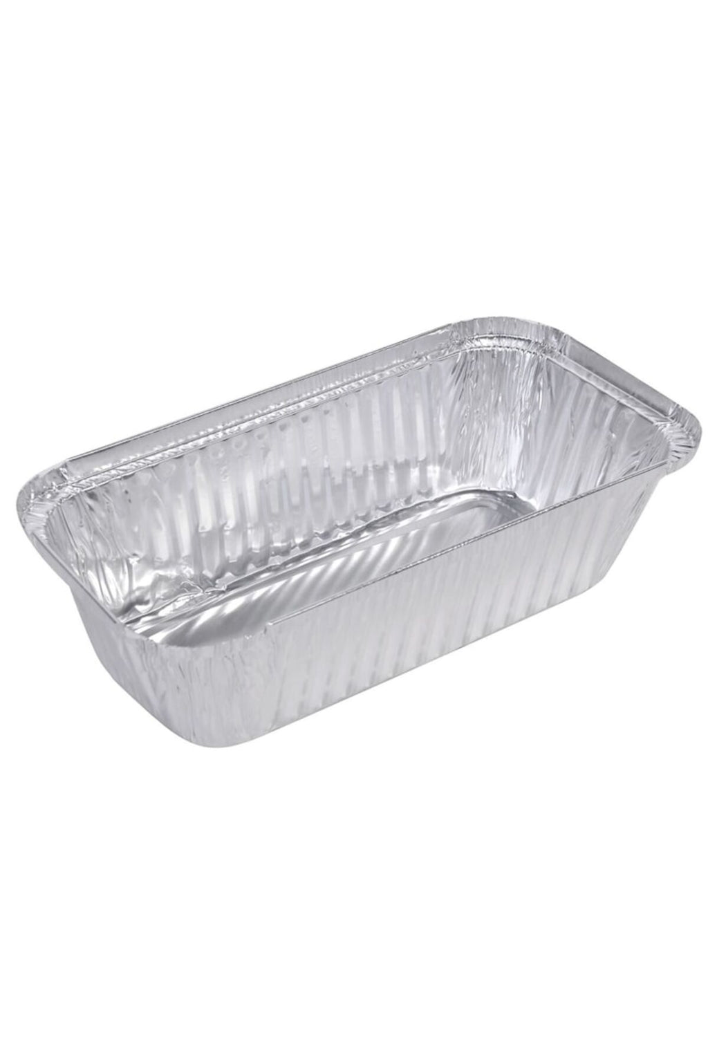 Forme de copt din aluminiu, set de 5, dimensiuni 22x11,4x5,5 cm, argintii