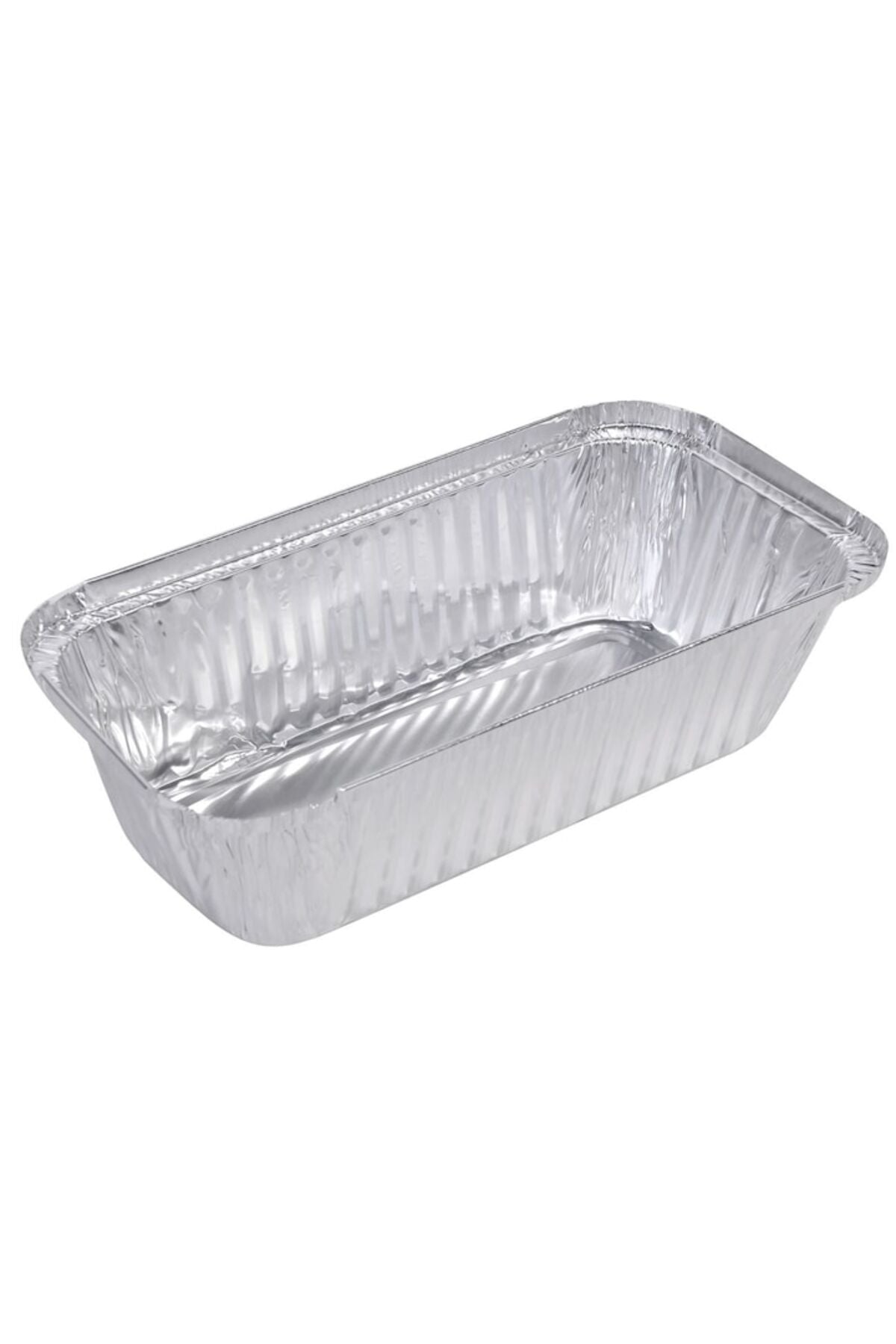 Forme de copt din aluminiu, set de 5, dimensiuni 22x11,4x5,5 cm, argintii
