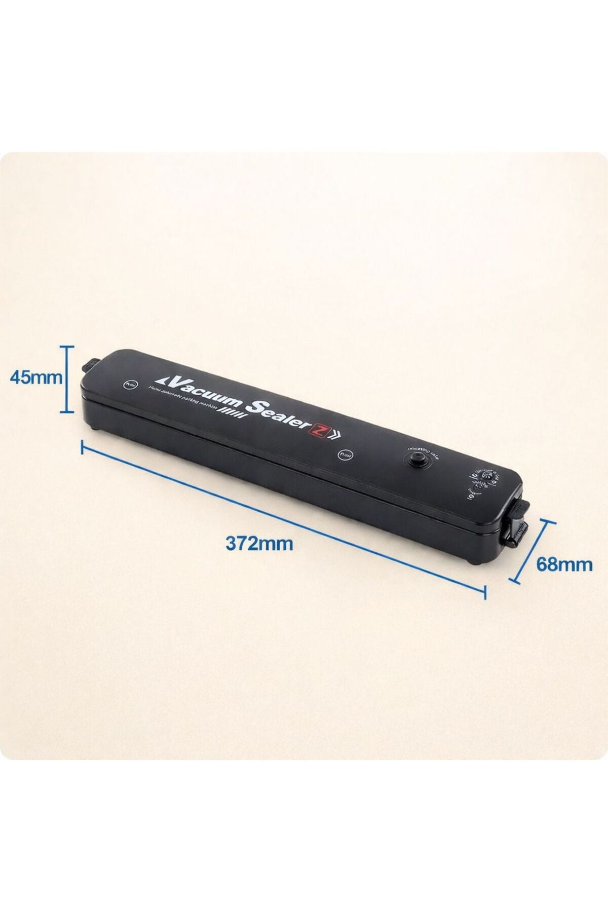 Set aparat de vidat si sigilat cu vacuum si 2 role pungi pentru vidat 500x15cm