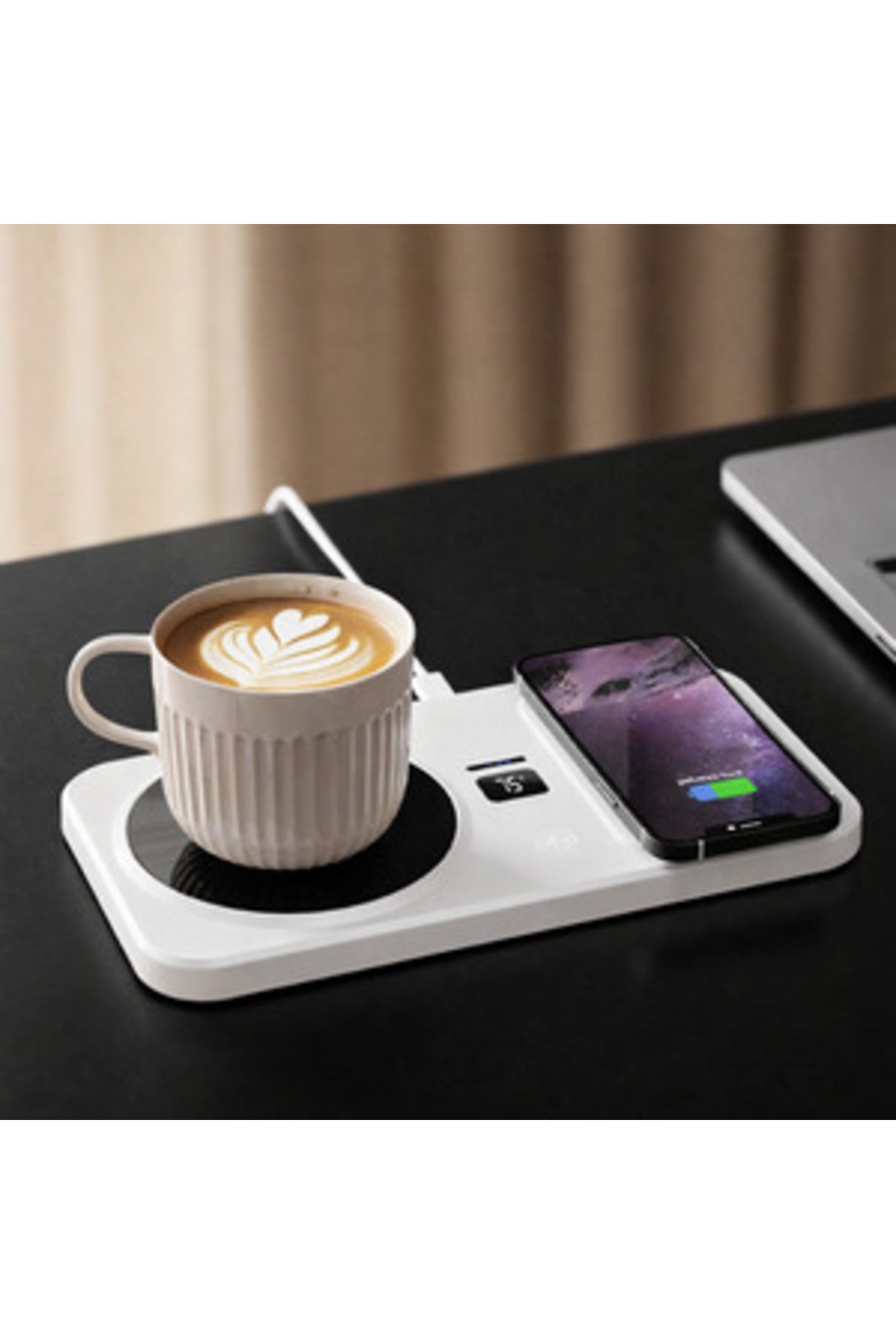 Încălzitor electric de cești cu încărcare wireless – Control inteligent al temperaturii