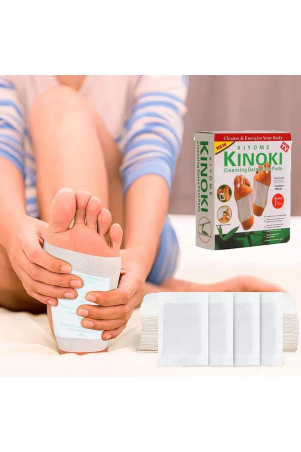 Set 100 plasturi cu turmalina Kinoki