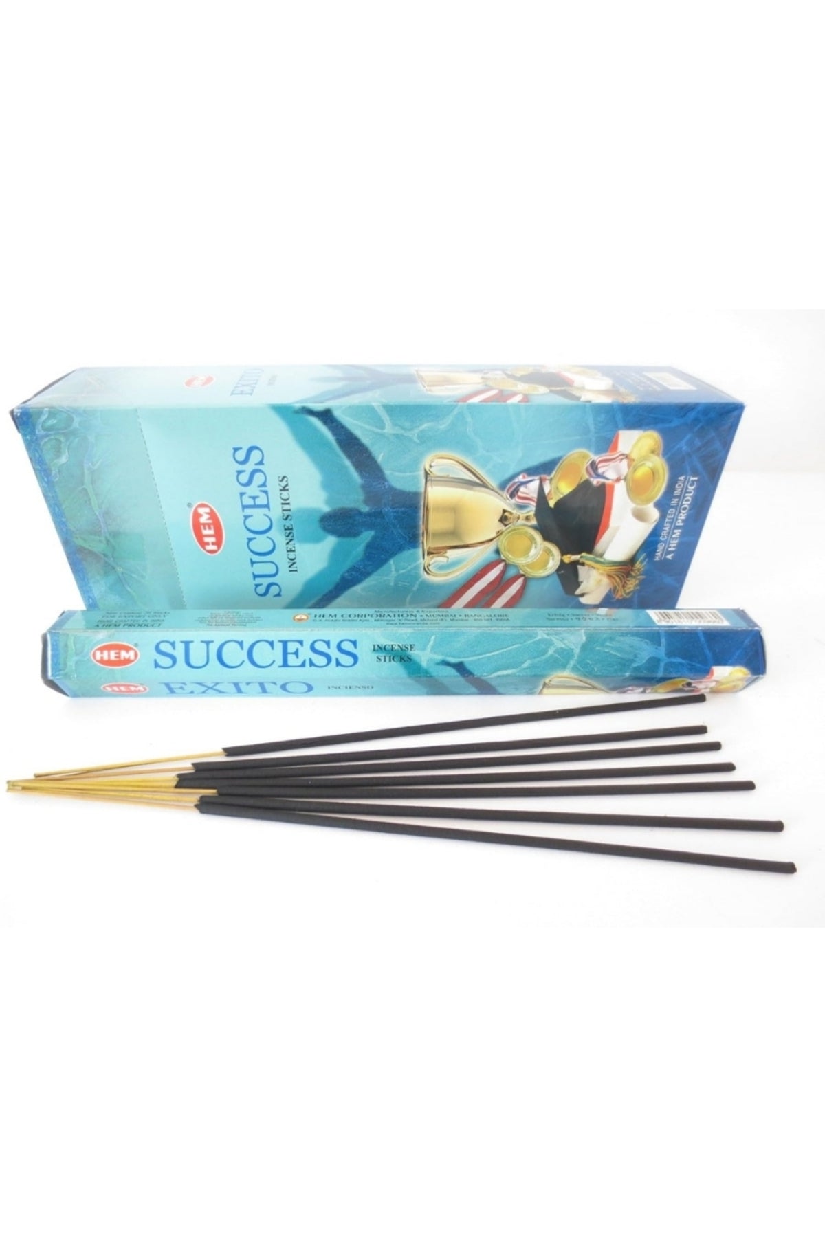 Set de 6 pachete (câte 20 de bețișoare parfumate fiecare) „Succes” – (Fabricat în India)