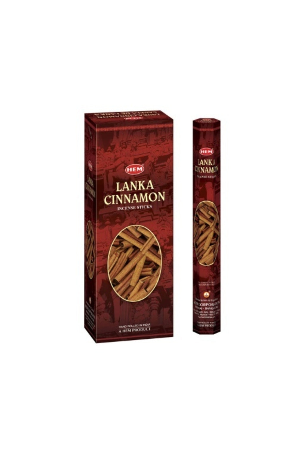 Odorizant camera Betisoare parfumate Betisoare parfumate - Lanka Cinnamon (6 seturi x 20 buc)