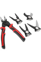 Set de Clesti 5 in 1 Multifunctional pentru Electricieni, 5 Capete Interschimbabile