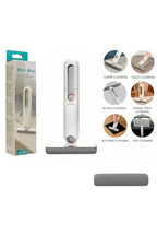 Mop mini 29x12cm cu burete pliabil, mâner ergonomic