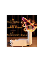 Uscător electric de încălțăminte, aer cald la 360°, funcție 99%, temporizator inteligent de 120 de minute