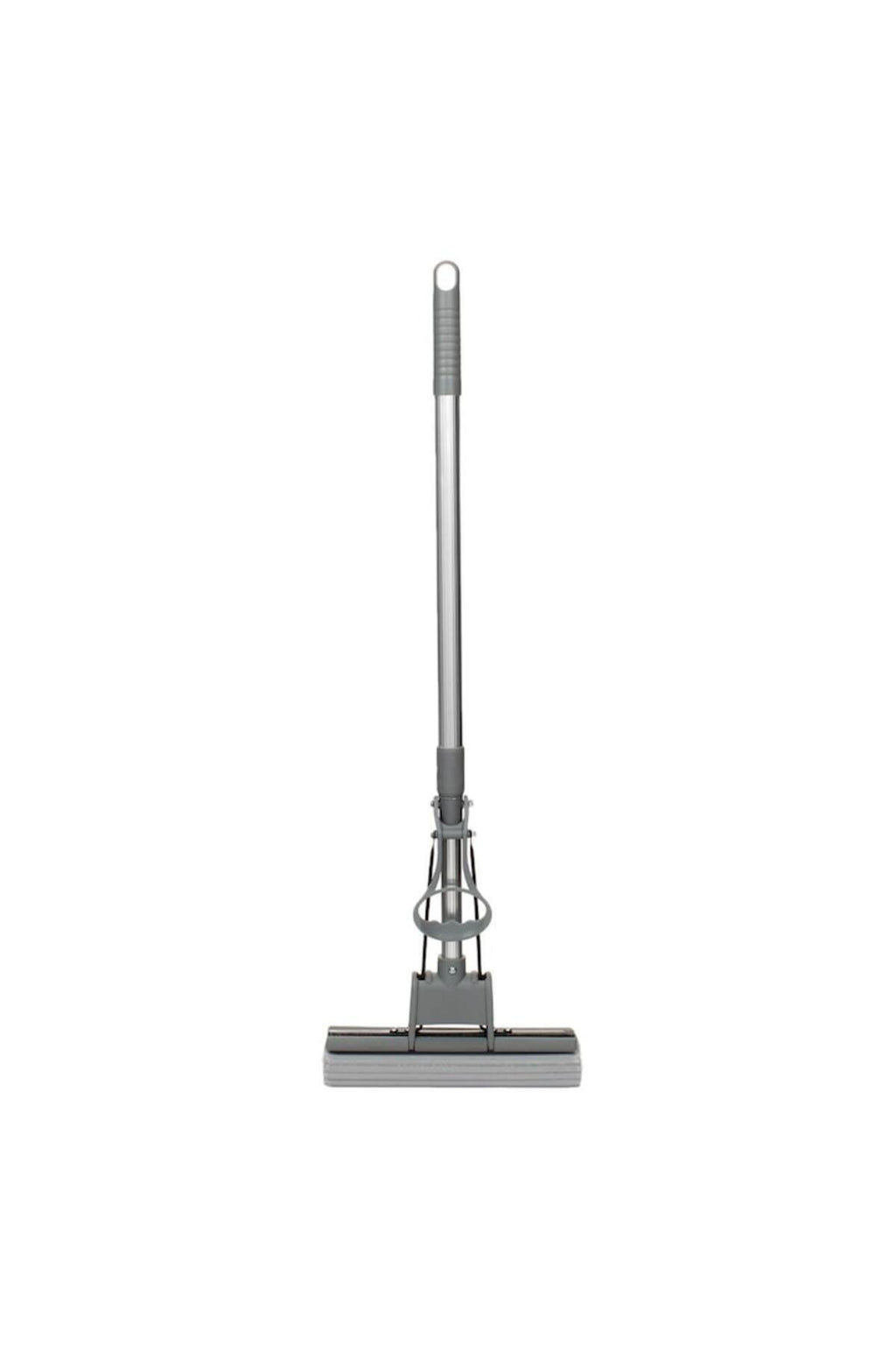 Mop cu burete 27 cm mâner gri