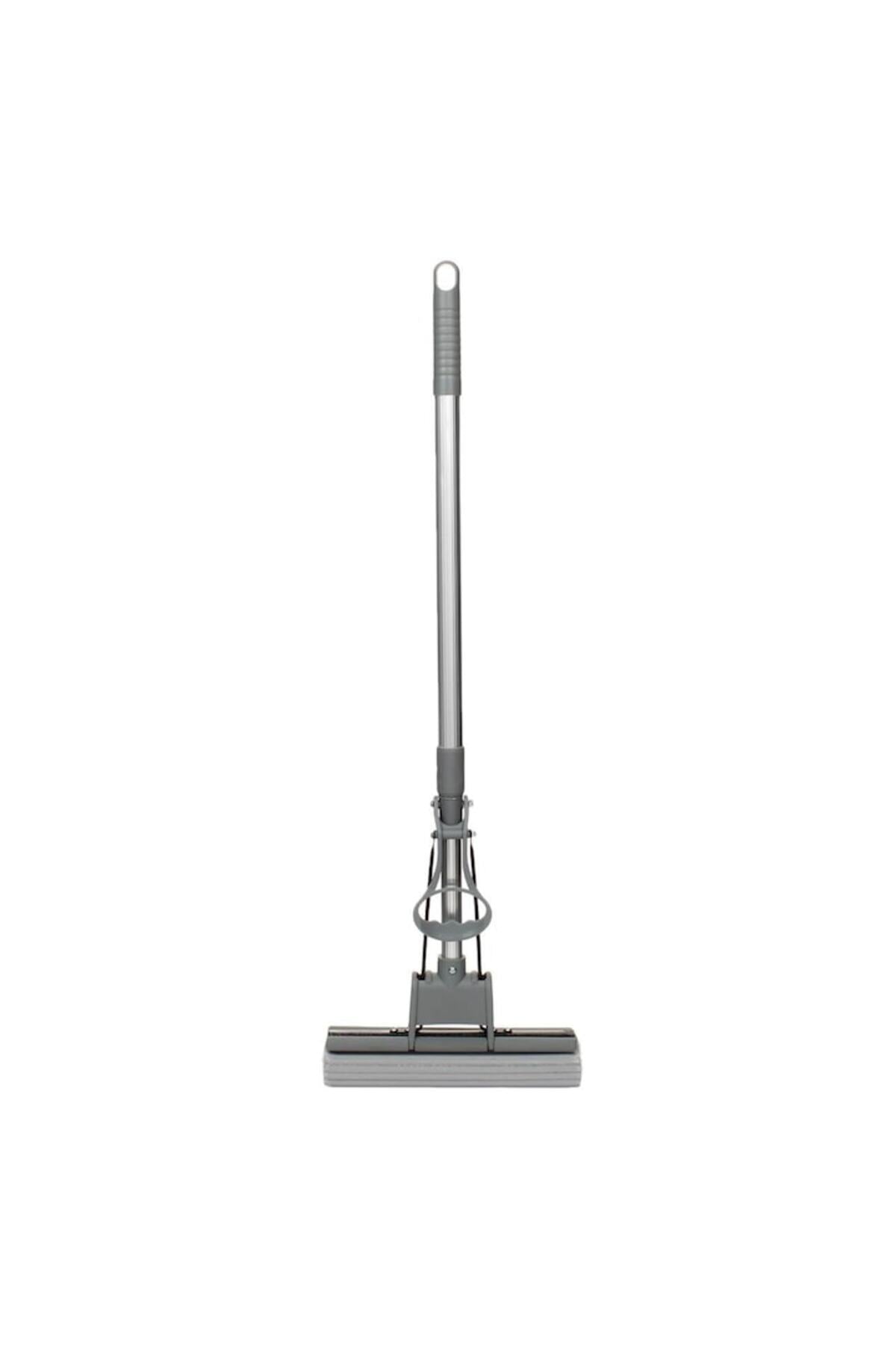 Mop cu burete 27 cm mâner gri