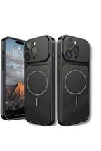 Husă neagră pentru iPhone 17 Pro – Sistem magnetic premium, protecție maximă, rezistentă la șocuri