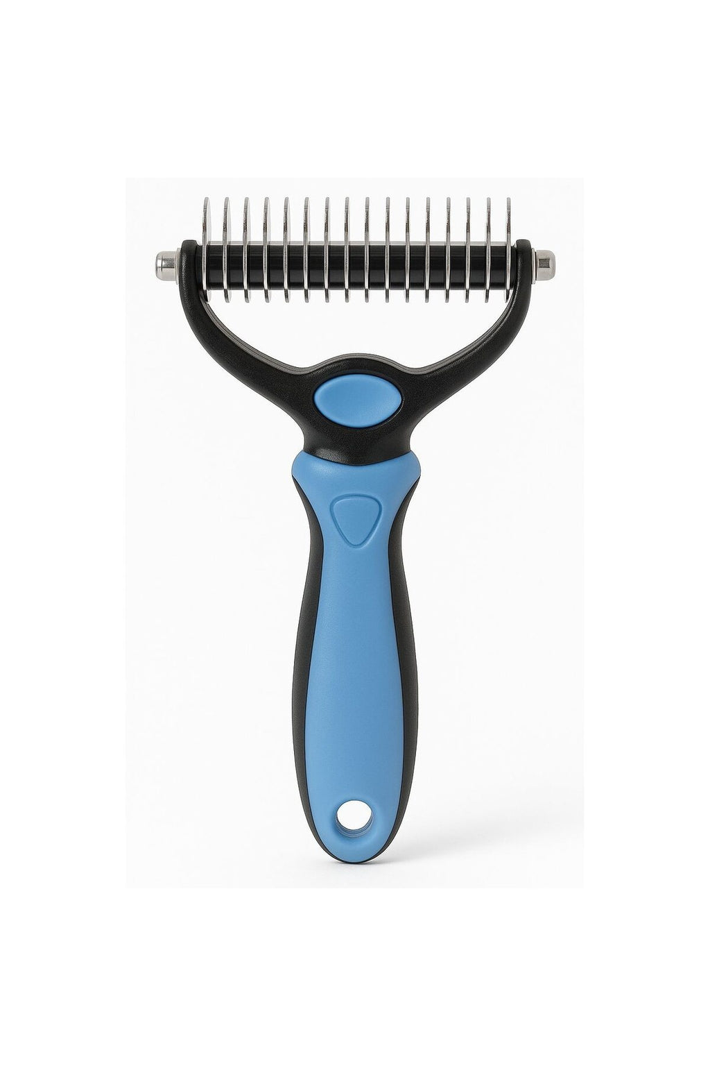 Perie Descurcator Blana Caini si Pisici, Ergonomic, Dublu Capat, Pentru Blana Scurta si Lunga