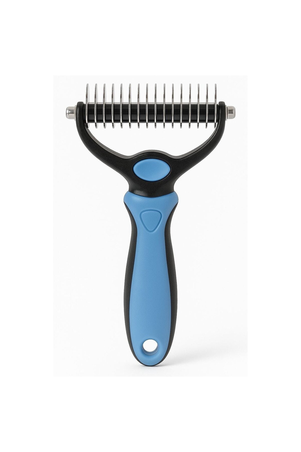 Perie Descurcator Blana Caini si Pisici, Ergonomic, Dublu Capat, Pentru Blana Scurta si Lunga
