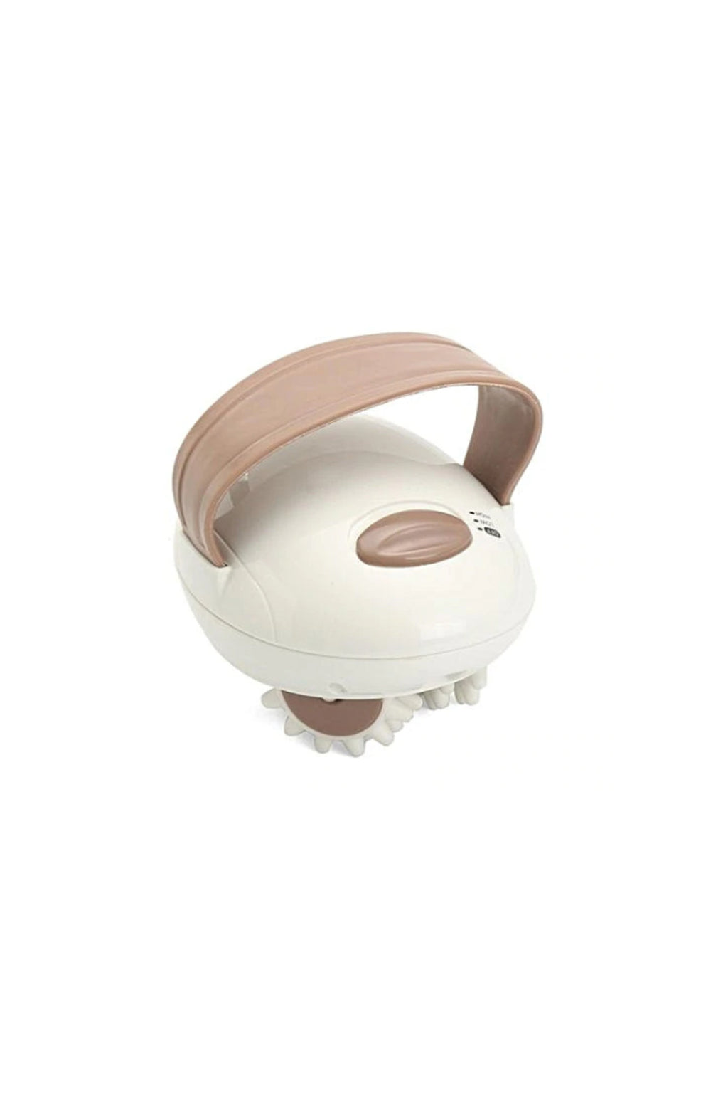 Aparat electric de masaj anticelulitic - Body Slimmer - 6 roți rotative, 2 viteze, alb