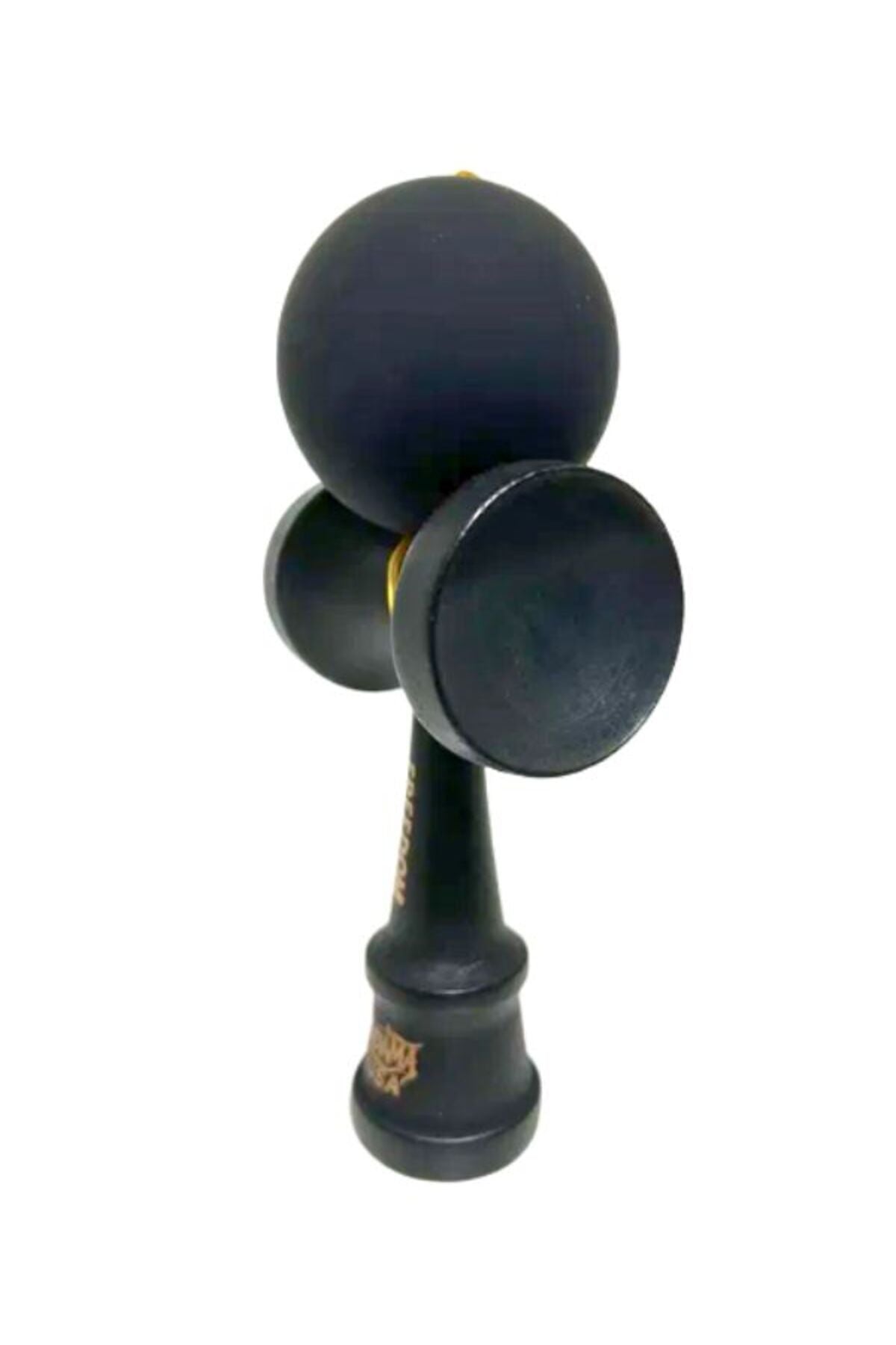 Kendama USA Forever GRIP cauciuc, Ediție complet neagră, Model Freedom, Lemn Premium