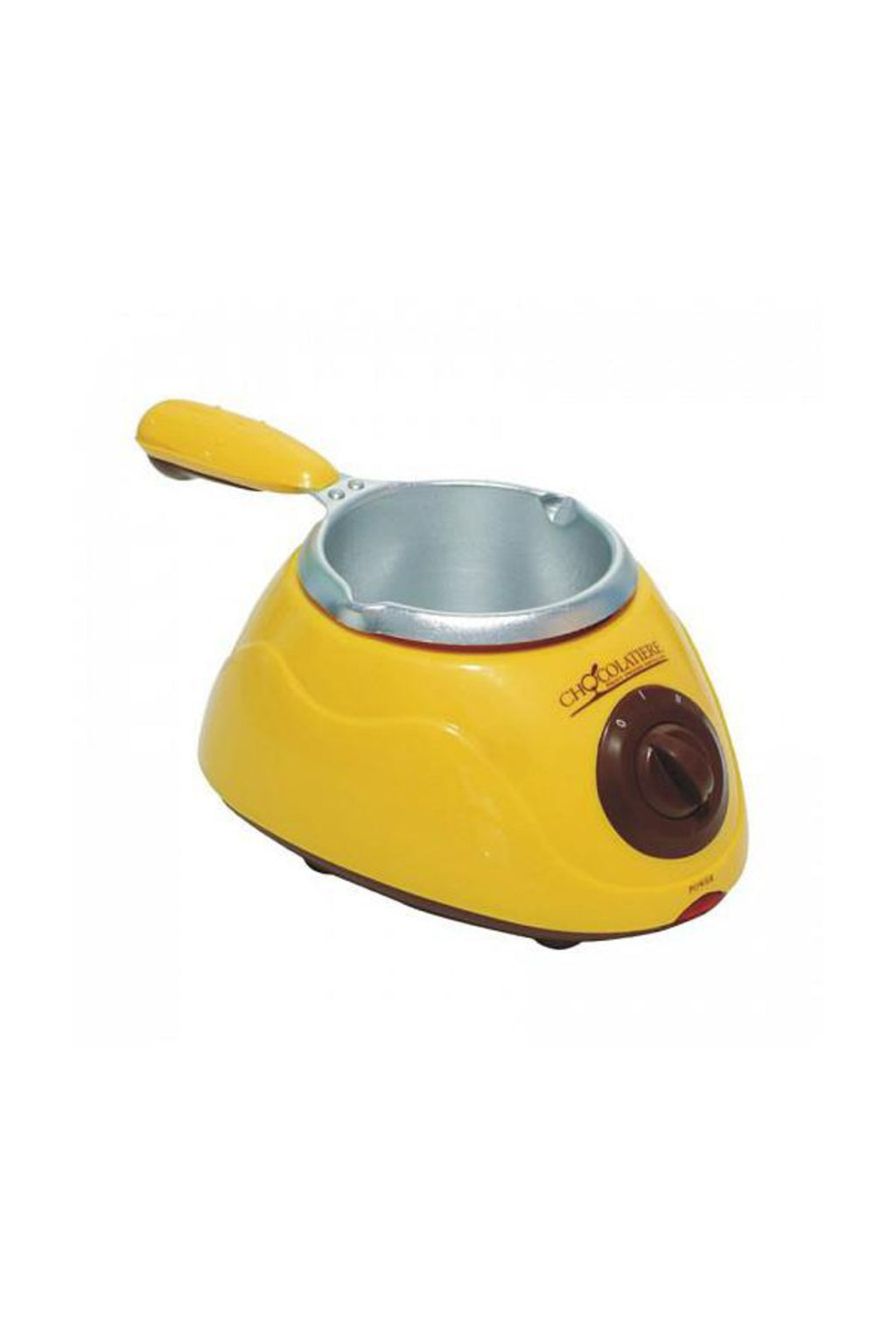 Aparat electric Chocolatiere 20W cu set fondue 10 persoane, pentru topit ciocolata si deserturi