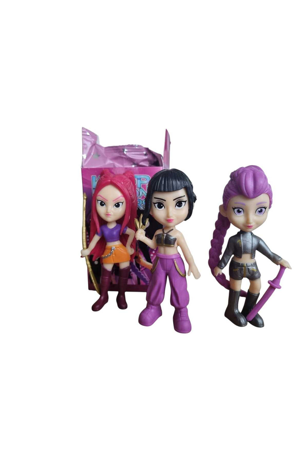 Set 6 figurine surpriza, K-pop Demon 3 ani +