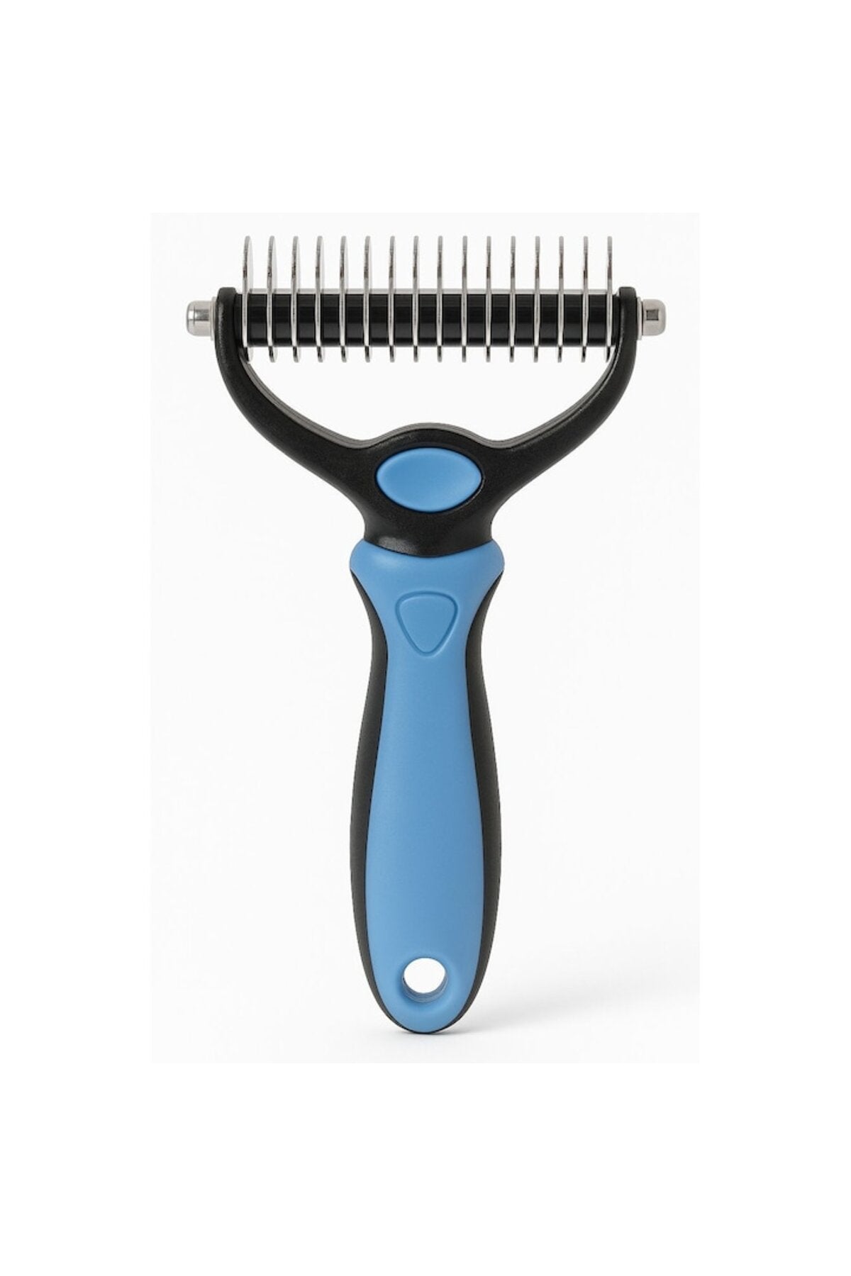 Perie Descurcator Blana Caini si Pisici, Ergonomic, Dublu Capat, Pentru Blana Scurta si Lunga