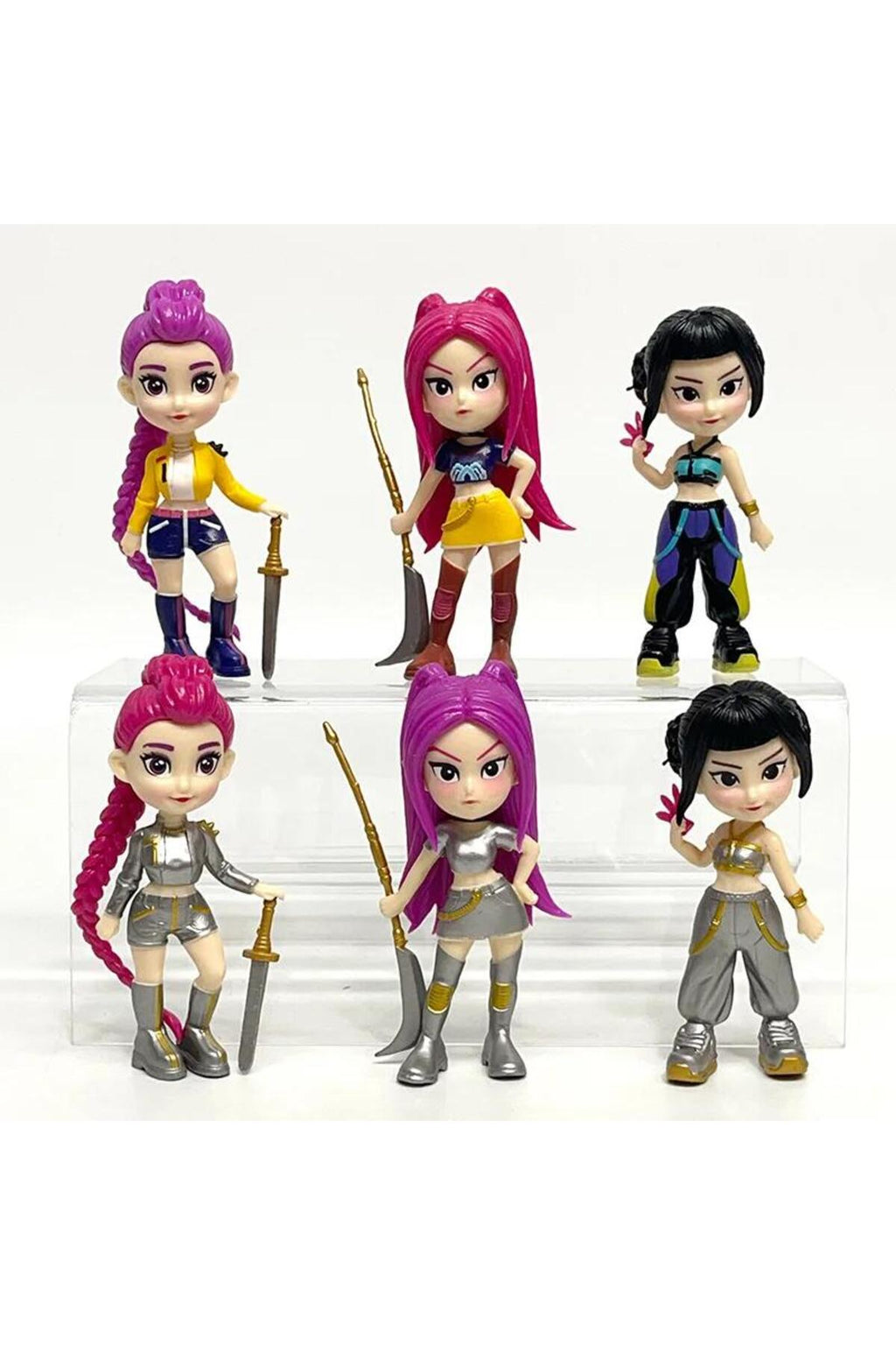 Figurina surpriza, Kpop Devil Hunter, Rumi Zoe Mira, Zoey, material PVC, 4 ani +