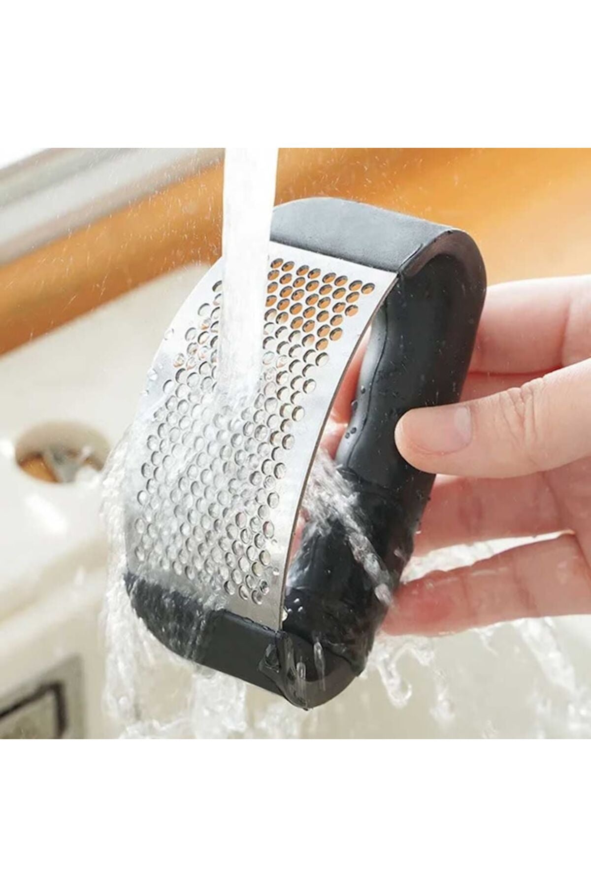 Zdrobitor Usturoi, Presa Manuala Din Inox, Usor De Curatat