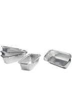 Forme de copt din aluminiu, set de 5, dimensiuni 22x11,4x5,5 cm, argintii