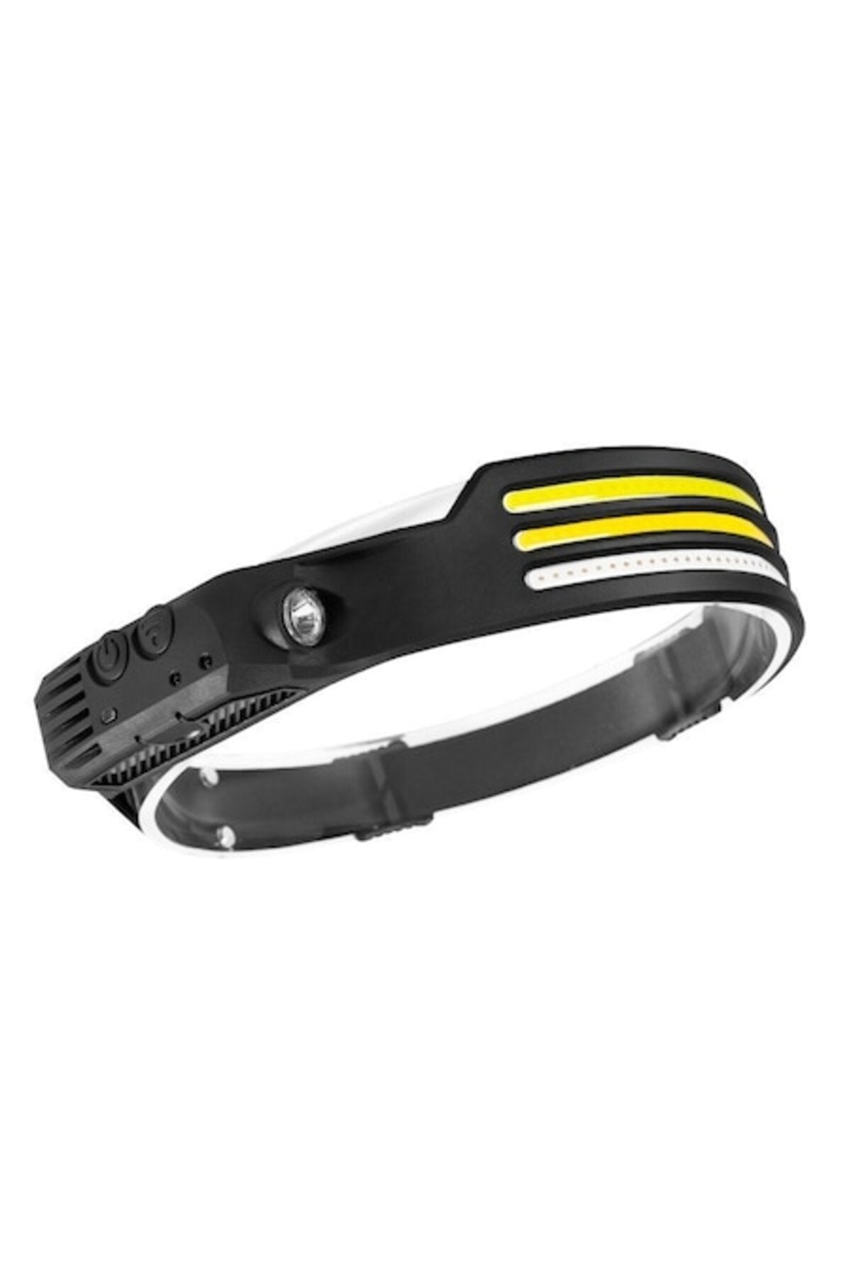 Lanternă frontală LED cu 3 x XPE COB, baterie de 1200mAh, 800 lumeni, senzor de mișcare