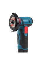 Mini polizor unghiular electric cu 2 baterii, portabil