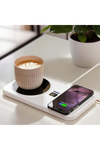 Încălzitor electric de cești cu încărcare wireless – Control inteligent al temperaturii