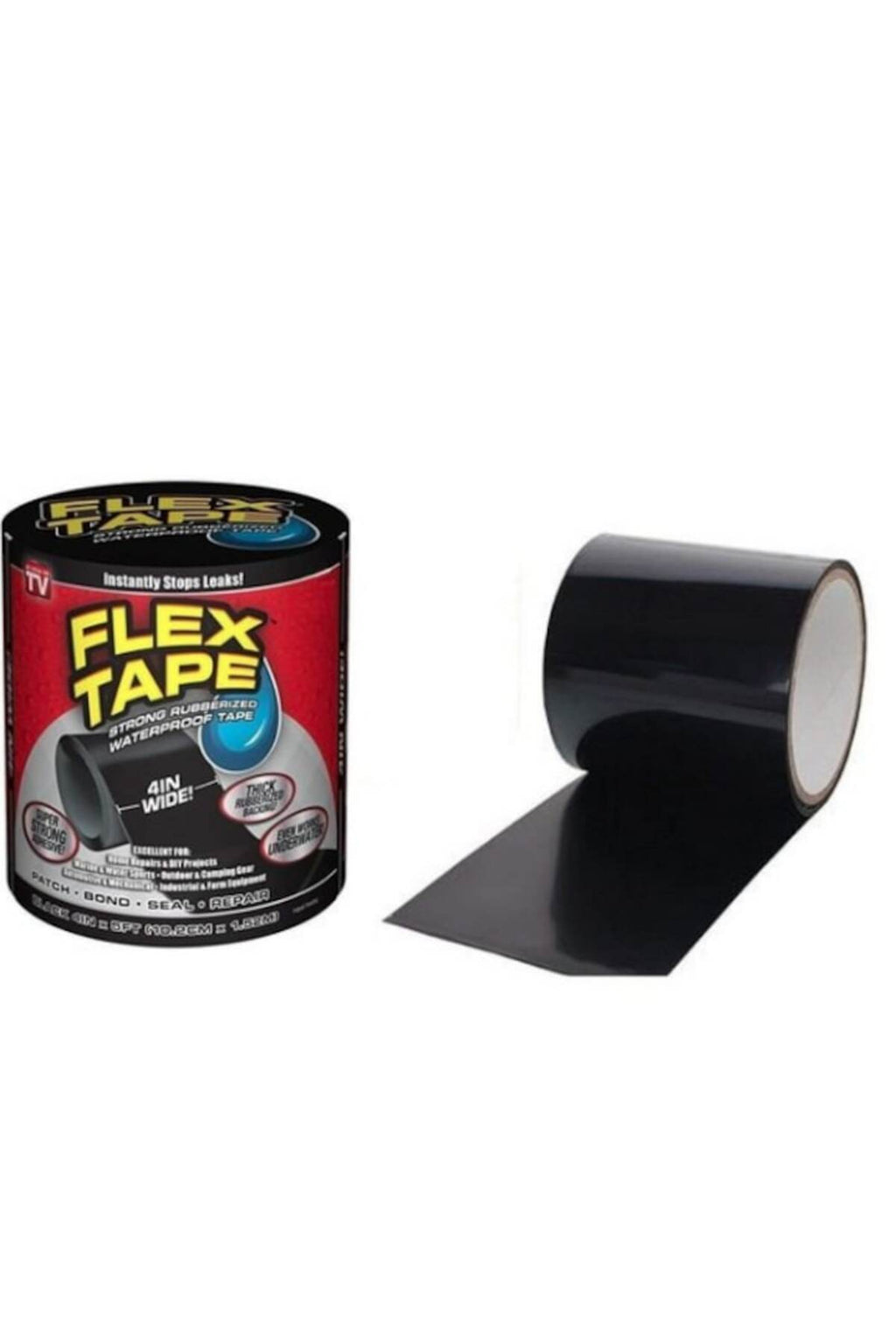 Bandă adezivă de reparare Flex Tape 4"