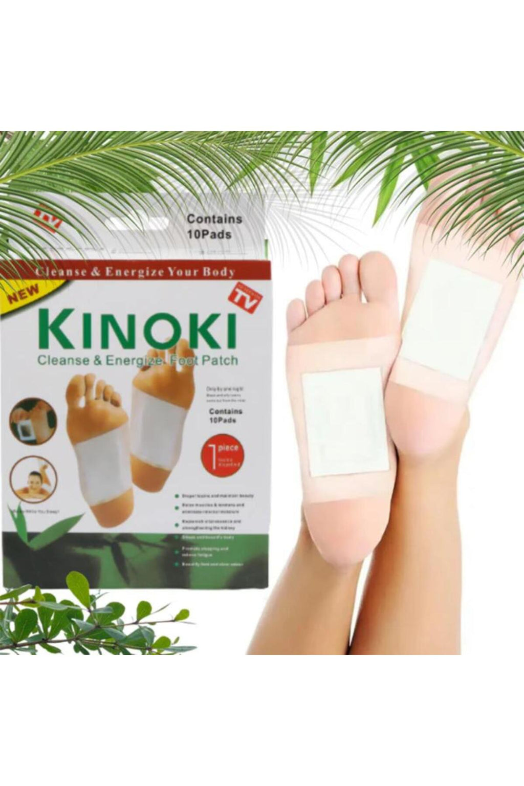 Set 100 plasturi cu turmalina Kinoki