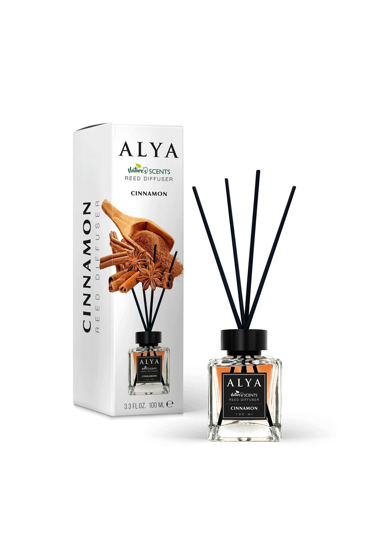 Odorizant de cameră cu bețișoare – Scortisoara, 120 ml