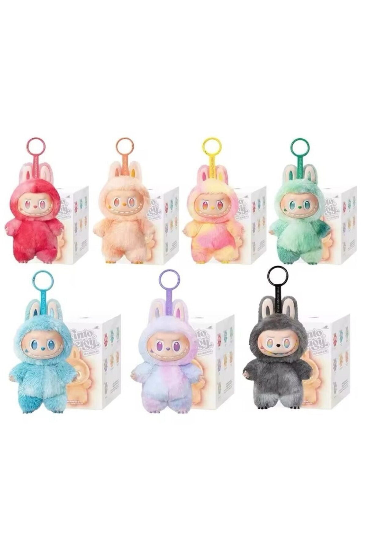 Jucărie de pluș Labubu, Big Into Energy, 18 cm,multicolor – Cadou surpriză și colecție unică