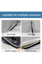 Set 3 perii de curățare pentru locuri greu accesibile, awwaline, negru