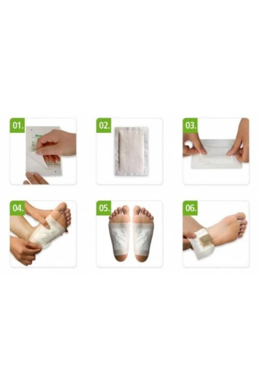 Set 100 plasturi cu turmalina Kinoki