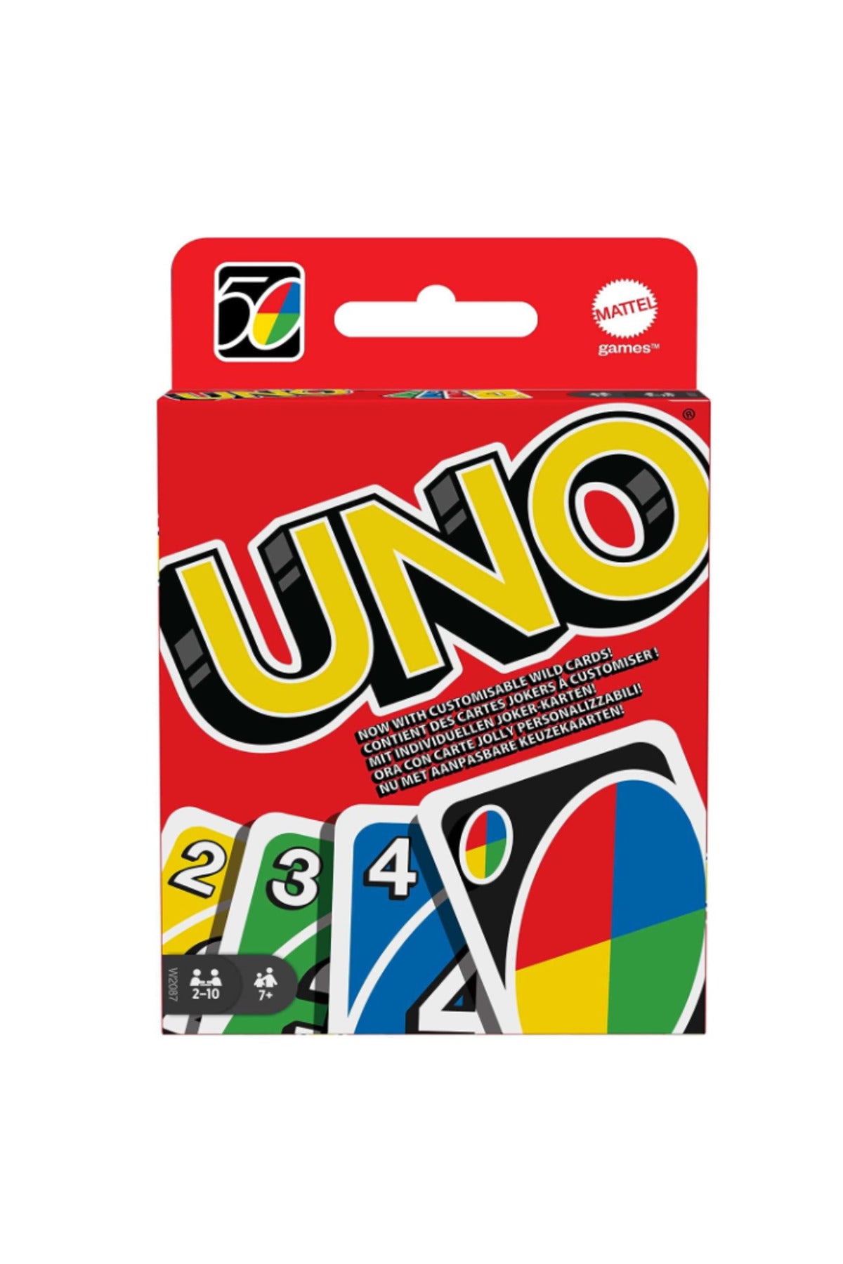 Joc UNO, 112 cărți, multicolor