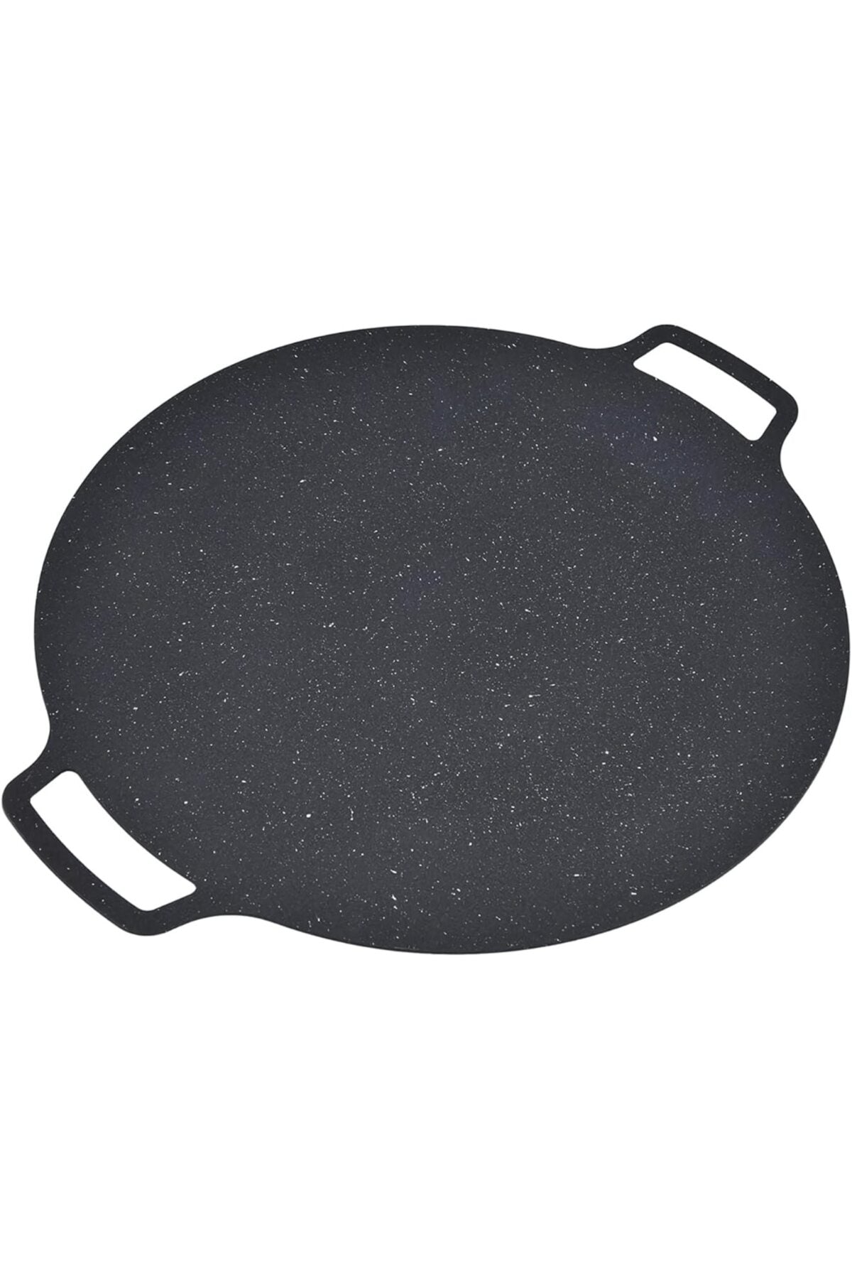 ® Placă de grătar coreeană, 32 cm, fontă, antiaderentă, portabilă, multifuncțională, compatibilă cu inducție.