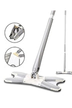 Mop reglabil, stoarcere automata, 130 cm, 360 grade