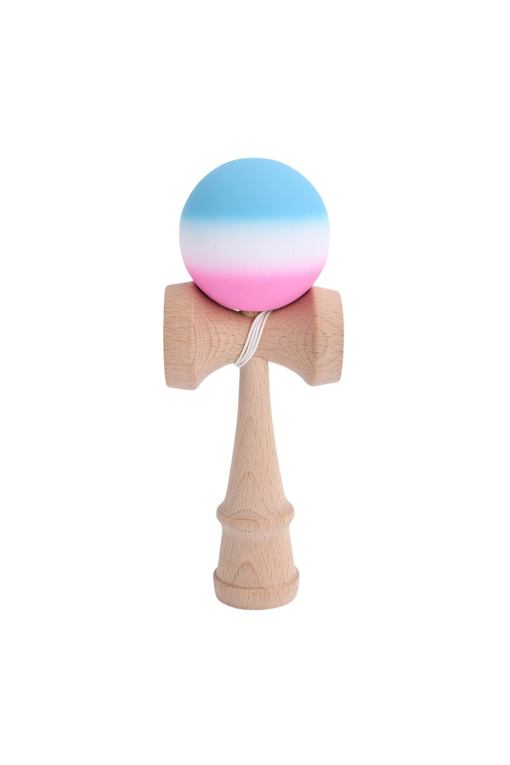 Kendama din lemn profesională, jucărie interactivă, 18 cm, minge cu suprafață antiderapantă, model gradient
