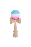 Kendama din lemn profesională, jucărie interactivă, 18 cm, minge cu suprafață antiderapantă, model gradient