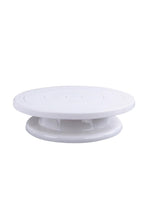 Platou rotativ pentru decorarea torturilor, suprafață antiderapantă, plastic, diametru 23/28 cm