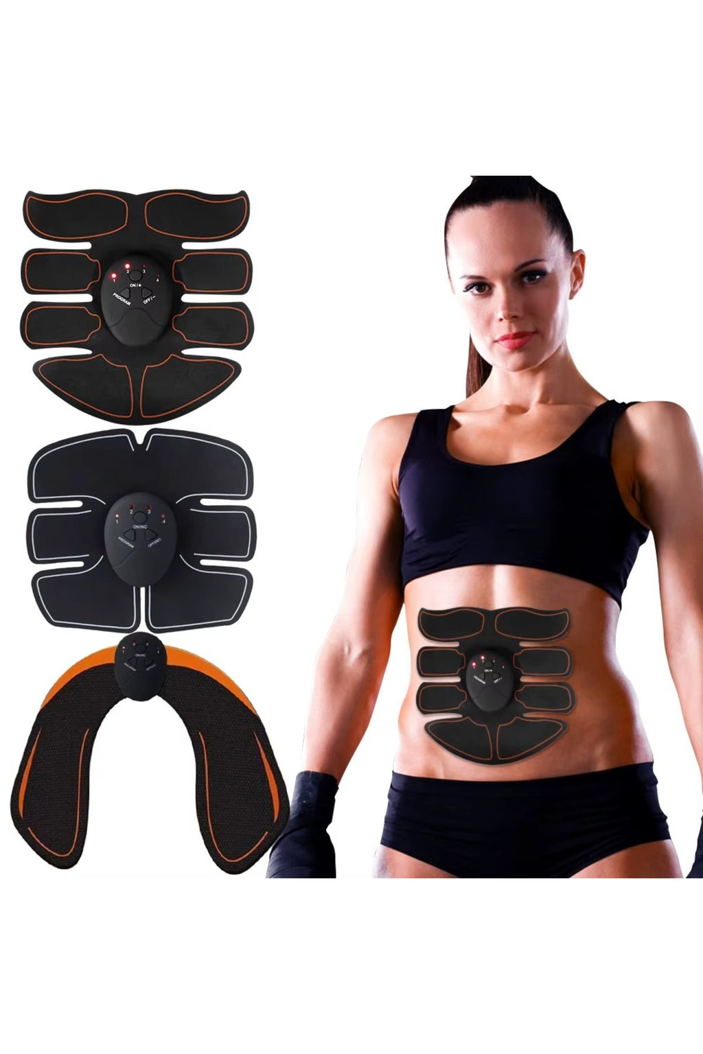 Aparat remodelare abdomen cu electrostimulare - SixPack Gym