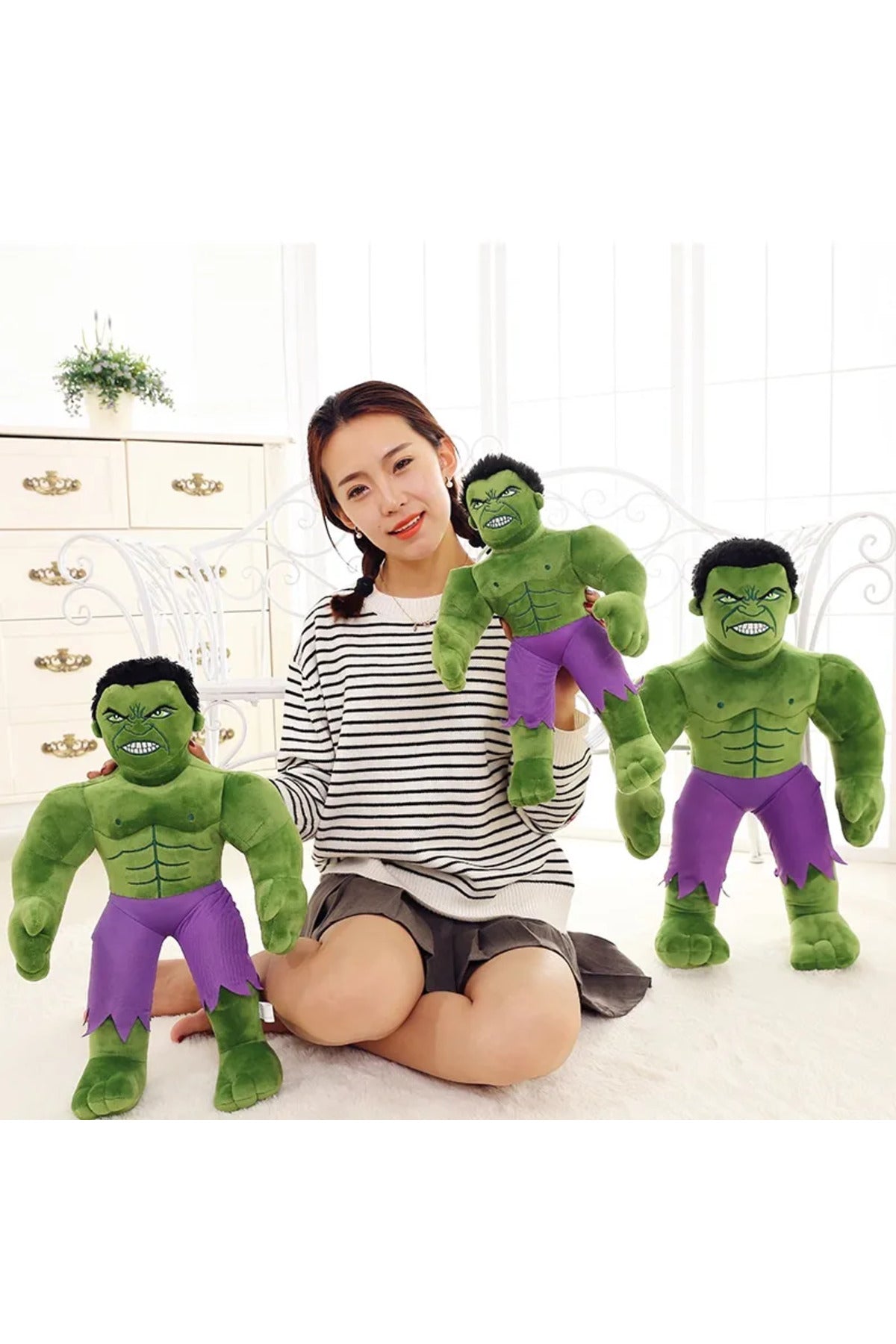 Jucarie Plus Supereroul Hulk - 95cm