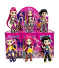 Set 6 figurine K-pop Demon Hunter VÂNĂTORII DE DEMONI Cutie Ornată - Eroinele Pop